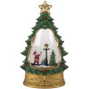Clayre & Eef 66407 Decoración Árbol de Navidad Papá Noel 17x9x28 cm