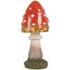 Clayre & Eef 6PR5747 Decoración Hongo Ø 5x12 cm Rojo Blanco