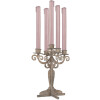 Candelabro Clayre & Eef 6Y5819 21x21x26 cm Gris-Beige
