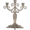 Candelabro Clayre & Eef 6Y5821 26x16x35 cm Gris