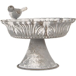 Etagere Clayre & Eef 6Y5887 13x12x10 cm Gris/Blanco