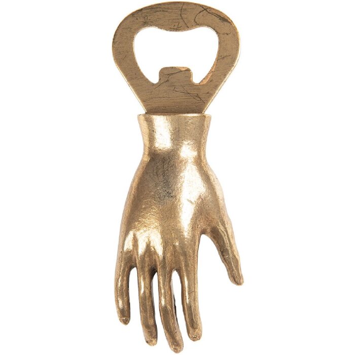Abrebotellas Clayre & Eef 6Y5888 11x2x4 cm dorado