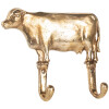 Clayre & Eef 6Y5895 Gancho de Pared 17x4x15 cm dorado