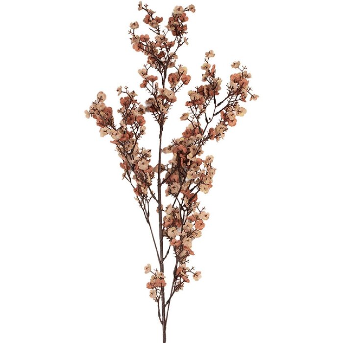 Flor artificial Clayre & Eef 5PL0200P 10x8x104 cm Rosa Marrón