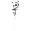 Flor artificial Clayre & Eef 5PL0202BL 8x8x110 cm Azul y Marrón