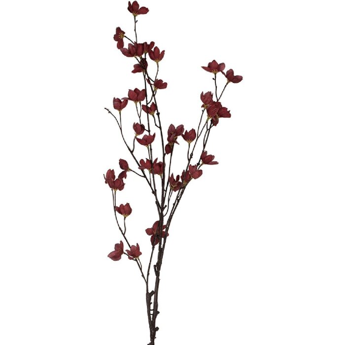 Flor artificial Clayre & Eef 5PL0202PA Violeta y Marrón 8x8x110 cm