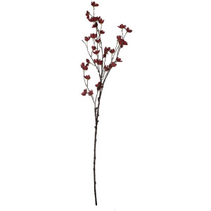 Flor artificial Clayre & Eef 5PL0202PA Violeta y...