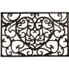 Alfombra para la Puerta de Hierro Clayre & Eef 5Y1290 59x39x2 cm Drausen Marrón