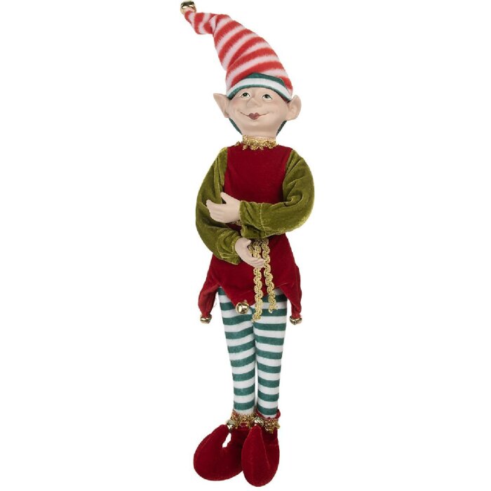 Decoración Elfo Clayre & Eef 66335 13x10x56 cm