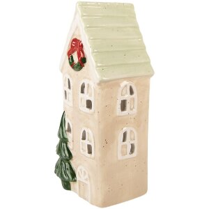 Clayre & Eef 6CE2221 Decoración Casa 9x8x20 cm Beige