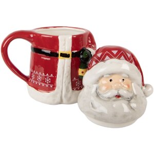 Clayre & Eef 6CEMU0196 Jarra 15x10x19 cm Roja y...