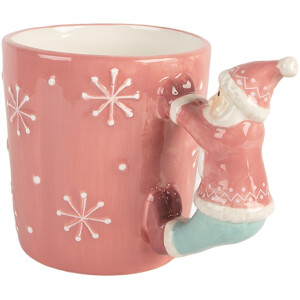 Clayre & Eef 6CEMU0200P Taza 15x10x11 cm 400 ml Cerámica