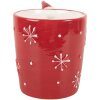 Taza Clayre & Eef 6CEMU0200R 15x10x11 cm 400 ml roja
