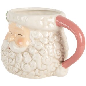 Clayre & Eef 6CEMU0201P Taza 16x11x10 cm / 550 ml