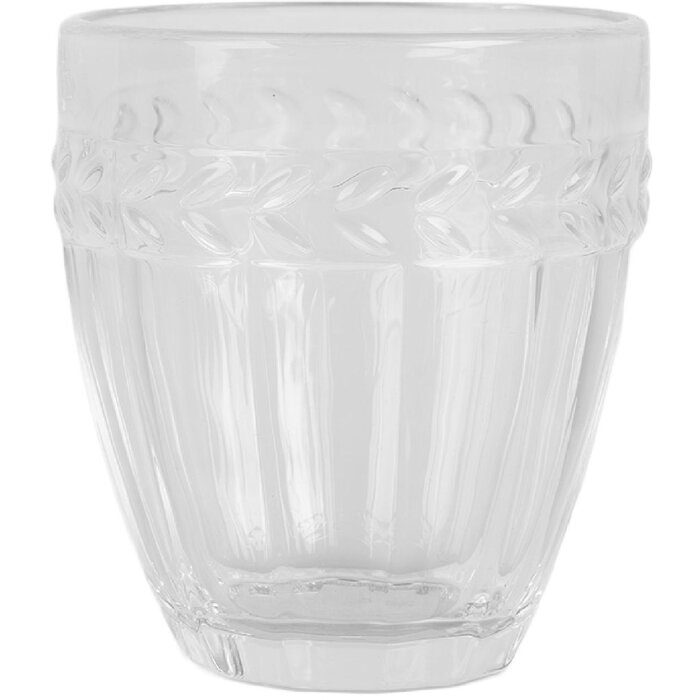Clayre & Eef 6GL5206 Vaso Ø 9x9 cm 250 ml Transparente