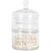 Clayre & Eef 6GL5209 Tarro con tapa 17x30 cm