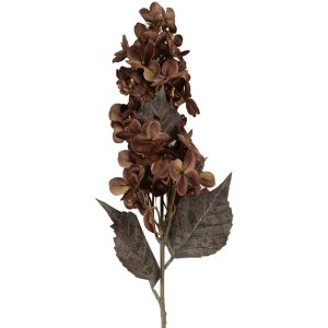 Clayre & Eef 6PL0396CH Rama decorativa con flores 8x8x72 cm Marrón y Verde