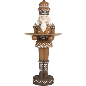 Clayre & Eef 6PR5400 Decoración Cascanueces 18x15x40 cm
