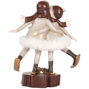 Clayre & Eef 6PR5405 Decoración Infantil 15x7x18 cm Gris y Marrón