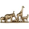 Clayre & Eef 6PR5633 Decoración Animales 52x14x30 cm Dorado