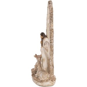 Clayre & Eef 6PR5645 Grupo Navideño 18x7x22 cm Beige y Marrón