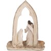 Clayre & Eef 6PR5645 Grupo Navideño 18x7x22 cm Beige y Marrón