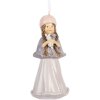 Clayre & Eef 6PR5653 Adorno Infantil Colgante Beige/Gris 5x5x11 cm