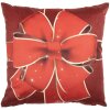 Clayre & Eef KT021.435 Funda de Cojín 45x45 cm Rojo Dorado