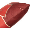 Clayre & Eef KT021.435 Funda de Cojín 45x45 cm Rojo Dorado