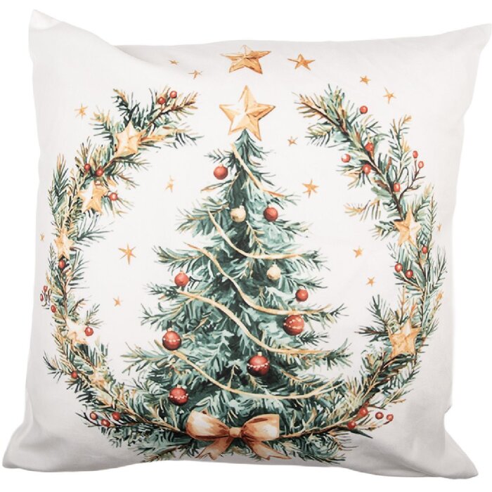 Clayre & Eef KT021.438 Funda de cojín 45x45 cm