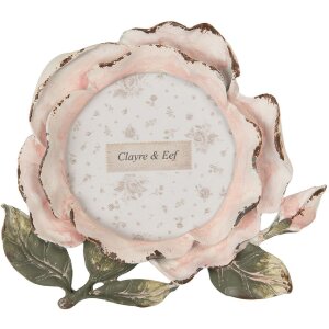 Clayre & Eef 2F1300 Marco de Fotos 13x2x12 cm /...