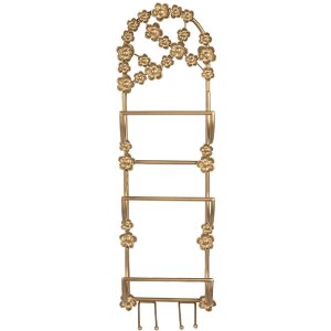 Clayre & Eef 5Y1387 Botellero 21x13x62 cm Dorado