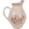 Clayre & Eef 6CE2236S Jarra Decorativa Beige Rosado 16x12x19 cm
