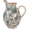 Clayre & Eef 6CE2237M Jarra Decorativa 21x16x24 cm Beige-Verde