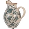Clayre & Eef 6CE2237M Jarra Decorativa 21x16x24 cm Beige-Verde