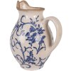 Clayre & Eef 6CE2238S Jarra Decorativa 16x12x19 cm Beige-Azul