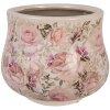 Clayre & Eef 6CE2241L Maceta Ø 21x17 cm Beige Rosa