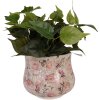 Clayre & Eef 6CE2241L Maceta Ø 21x17 cm Beige Rosa