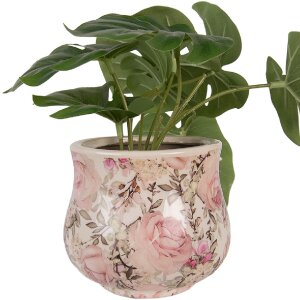 Clayre & Eef 6CE2241S Maceta Ø 15x13 cm Beige...