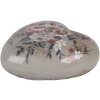 Clayre & Eef 6CE2242L Decoración Corazón 11x11x4 cm Gris y Rosa