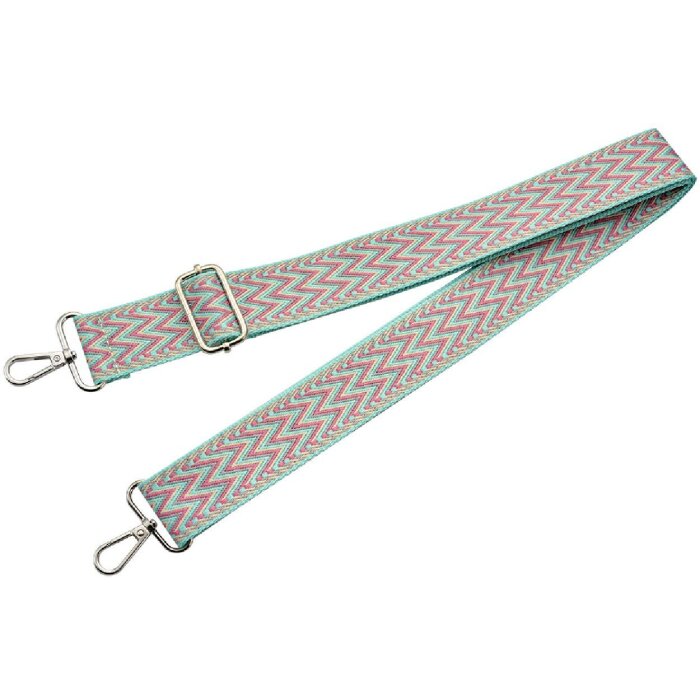 Juleeze JZBS0013 Correa para Bolso 4x140 cm Azul Rosa