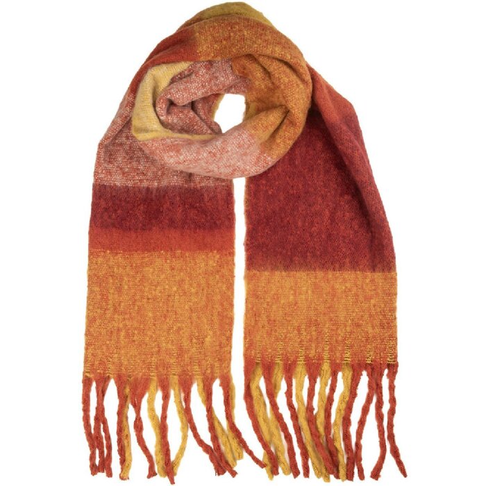 Bufanda para mujer Juleeze JZSC0836R 50x210 cm roja