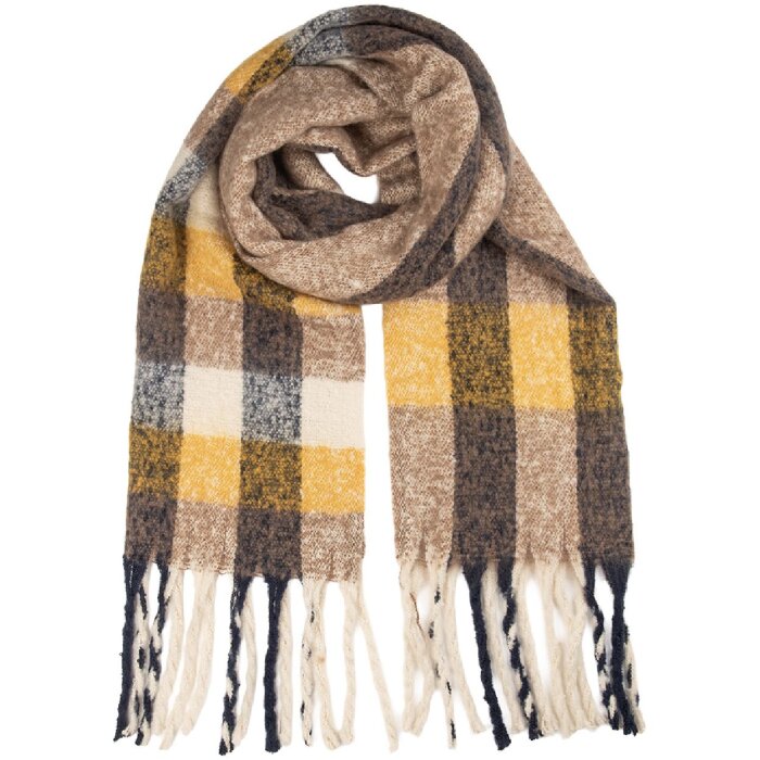 Bufanda Juleeze JZSC0838Y 50x210 cm amarilla