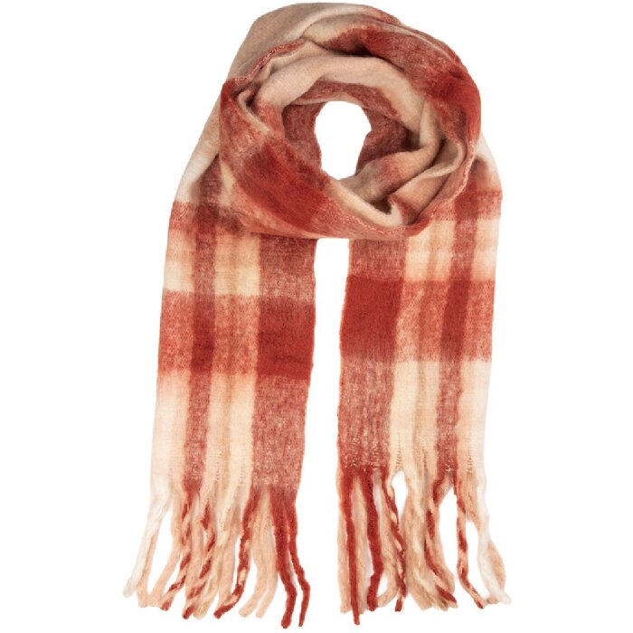 Juleeze JZSC0840R Bufanda 50x210 cm roja