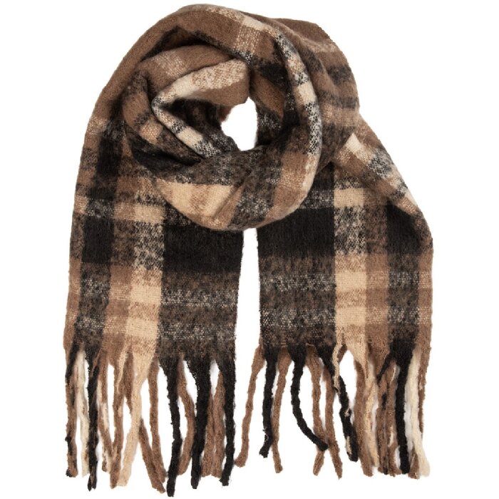 Juleeze JZSC0845 Bufanda 50x210 cm marrón