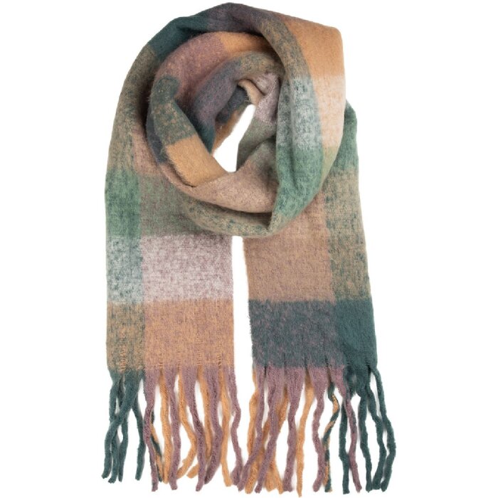 Juleeze JZSC0856GR Bufanda 38x200 cm verde