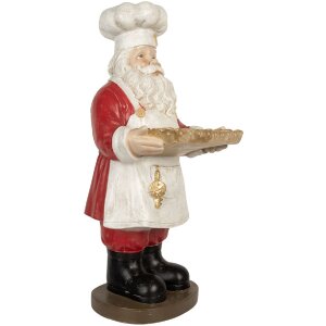 Clayre & Eef 5PR0183 Decoración Papá Noel 40x39x81 cm