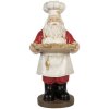 Clayre & Eef 5PR0183 Decoración Papá Noel 40x39x81 cm