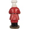 Clayre & Eef 5PR0183 Decoración Papá Noel 40x39x81 cm