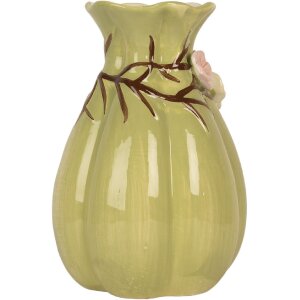 Clayre & Eef 6CE2315 Jarron Ø 14x21 cm Cerámica